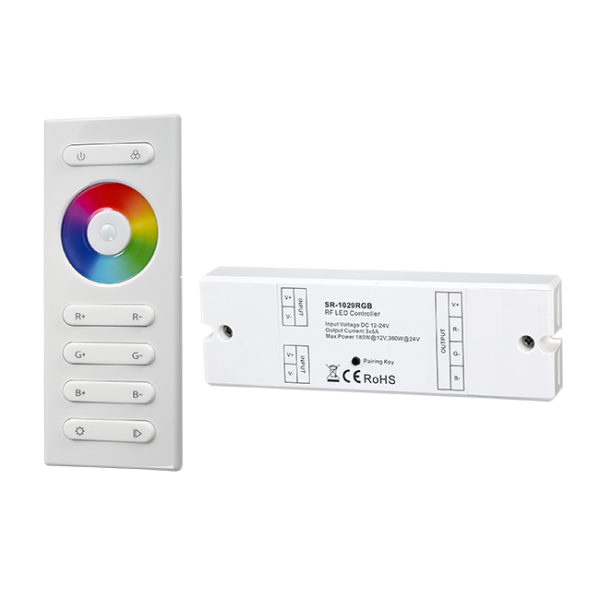 RF RGB Color Controller & Remote Kit SR-2839RGB+SR-1029RGB