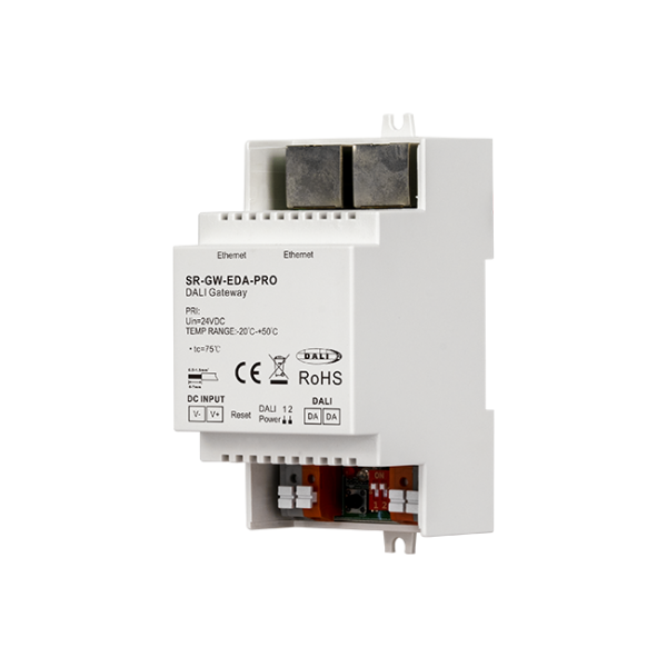 DIN Rail Ethernet (IP) DALI Gateway SR-GW-EDA-PRO