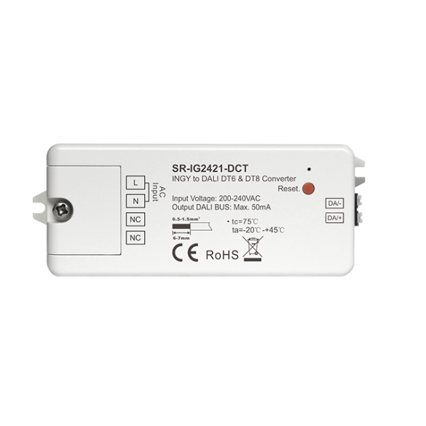 INGY to DALI Converter with Built-in Bus Power SR-IG2421-DCT