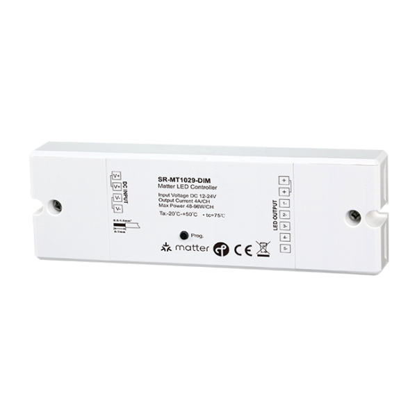 Matter Thread + ZigBee DIM LED CV Controller SR-MT1029-DIM