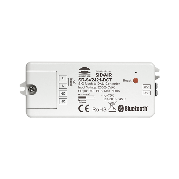 Sivair SIG Mesh To DALI DT8 CCT Converter SR-SV2421-DCT