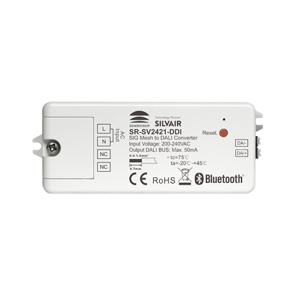 Sivair SIG Mesh To DALI DT6 Single Color Converter SR-SV2421-DDI