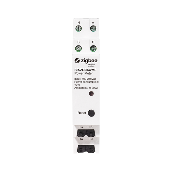 ZigBee Three-Phase Power Meter SR-ZG9042MP