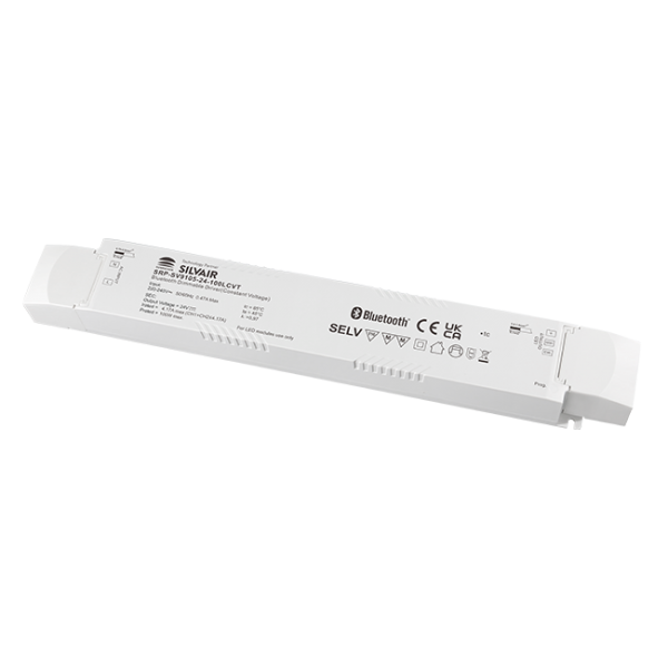 100W 24V 2CH BLE Dimmable LED Driver SRP-SV9105-24-100LCVT