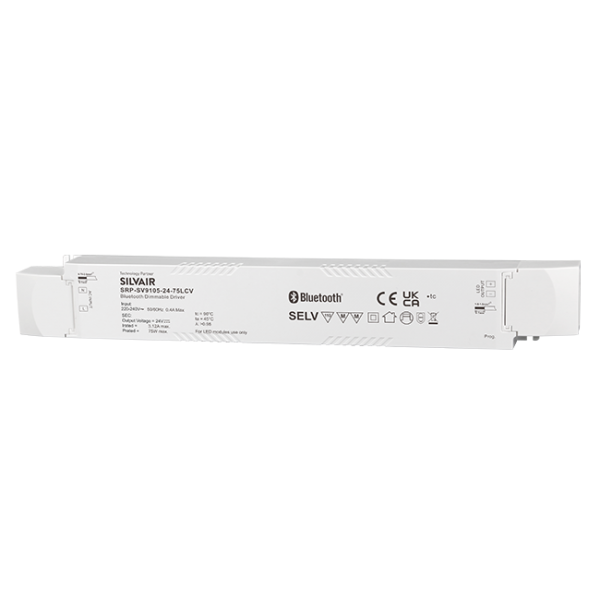 75W 24V BLE Dimmable LED Driver SRP-SV9105-24-75LCV