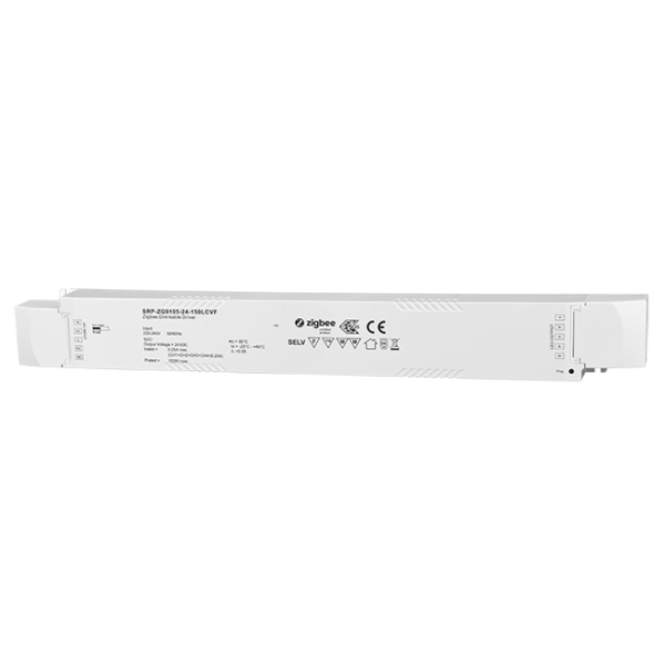 150W 24V ZigBee RGBW Constant Voltage LED Dimmable Driver SRP-ZG9105-24-150LCVF