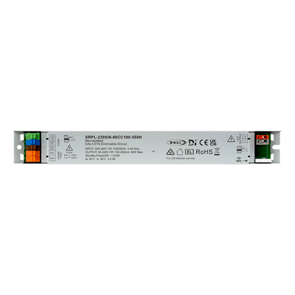 80W DALI D4i DT6 NFC LED Driver(Constant Current) SRPL-2305iN-80CC100-550H