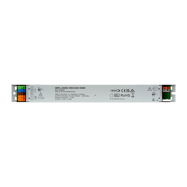 100W DALI DT6 Non-SELV NFC LED Driver (Constant Current) SRPL-2305N-100CC250-1000H