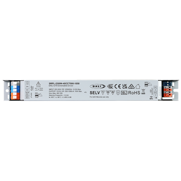 40W DALI DT8 NFC LED Driver (Constant Current) SRPL-2309N-40CCT500-1050