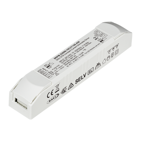 10W Mini DALI DT8 NFC LED Driver (Constant Current) SRPM-2309N-10CCT100-450