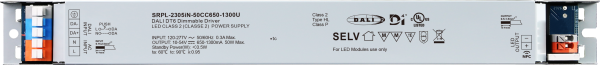 120-277VAC 50W DALI D4i DT6 NFC LED Driver (Constant Current) SRPL-2305iN-50CC650-1300U