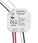2-Key Push to DALI Control Unit DALI Push Button / Dry Contact Motion Sensor Coupler NFC Programmable SR-2400PD