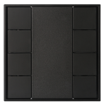 8-Key Push Button DALI Wall Switch SR-2422NK8-DA2-PL