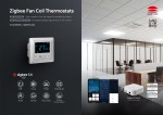 ZigBee Thermostat Heating Cooling Controller SR-ZG9095B-0-10V