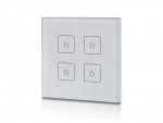 Push Compatible Touch Panel 4 Channels DMX512 Master SR-2206DMX White