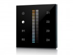 Dual Color DALI Touch Controller SR-2300TS-CCT Black