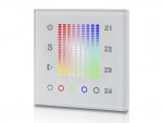 RF Full Touch Remote RGB LED Controller SR-2831 White
