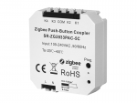 RGB+CCT ZigBee PUSH-button Coupler SR-ZG2833PAC-5C