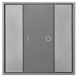 Ultra Slim 1 Group DALI DT6 Push Button Controller SR-2422NK2-DIM-G1
