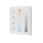 RF Full Touch CCT Wall Panel SR-2834BDMX+RF, SR-2834BDMX+RF(US)
