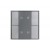Ultra Slim Group&Scene Control DALI DT6 Push Button Controller SR-2422NK4-DIM-G1-S2