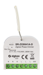 ZigBee Ultra Mini AC Triac Phase-Cut Dimmer Single Live Wire with Power-Metering SR-ZG9041A-D