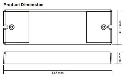 Product Dimension