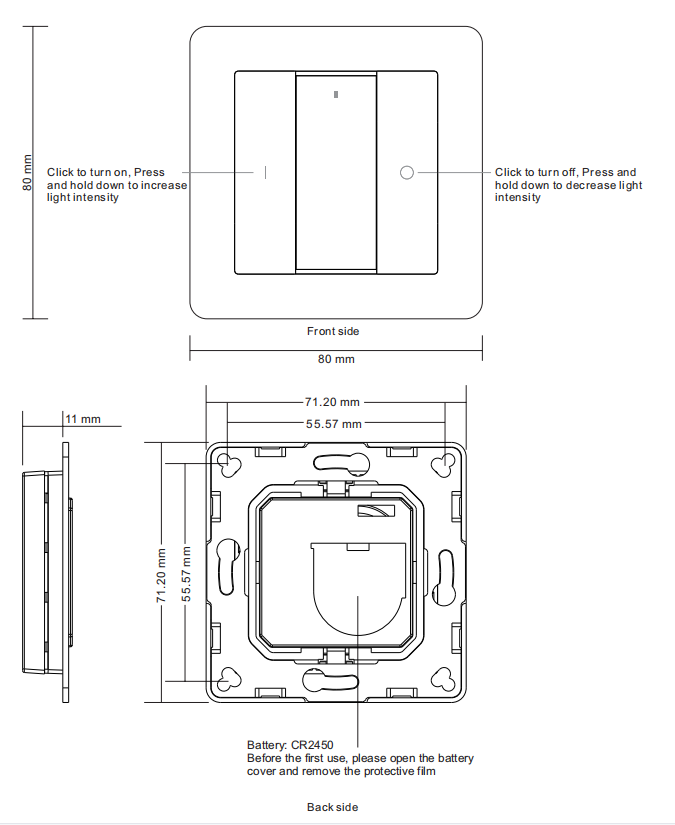 Product Dimension