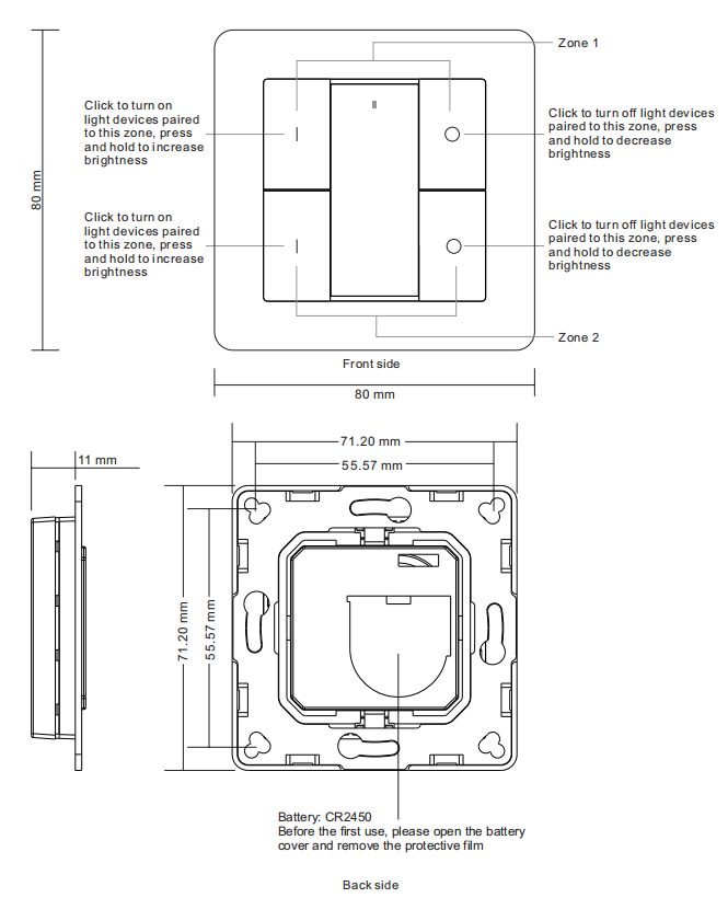 Product Dimension