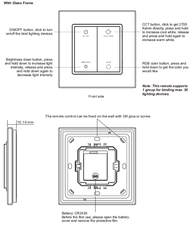 Product Dimension