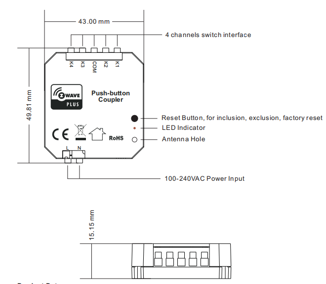 Product Dimension