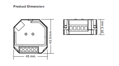 Le SR-ZG9101SAC-HP-Switch-B est un module innovant avec interface de  contrôle ZigBee et sortie relais 16A basée sur le protocole