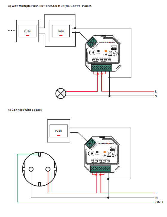 Le SR-ZG9101SAC-HP-Switch-B est un module innovant avec interface de  contrôle ZigBee et sortie relais 16A basée sur le protocole