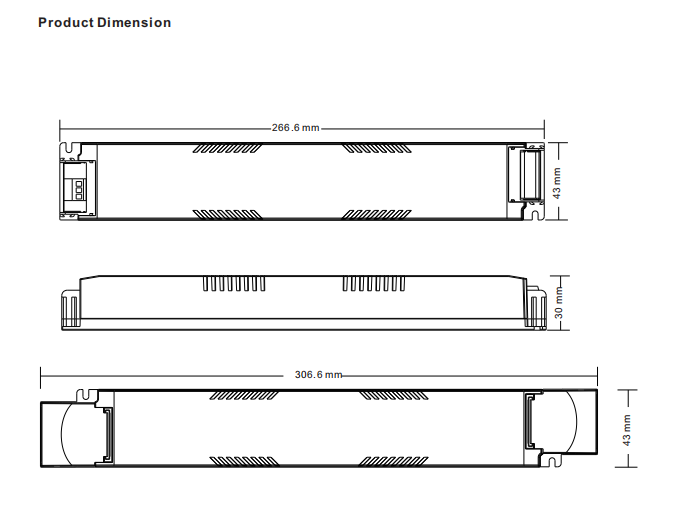 Product Dimension