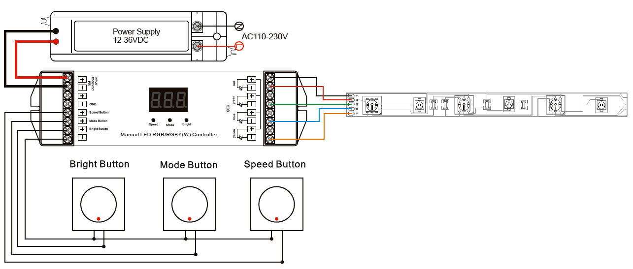 Wiring Diagram for Single Unit