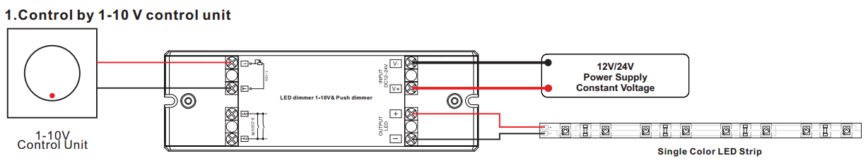 Wiring Diagram For 0/1-10V Signal