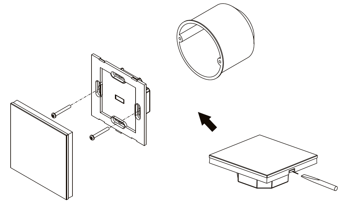 Installation for SR-2300TSDIM