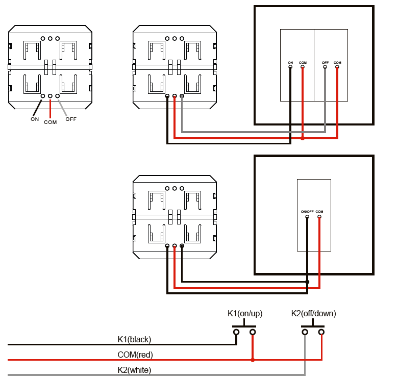 Wiring Diagram with Push Button