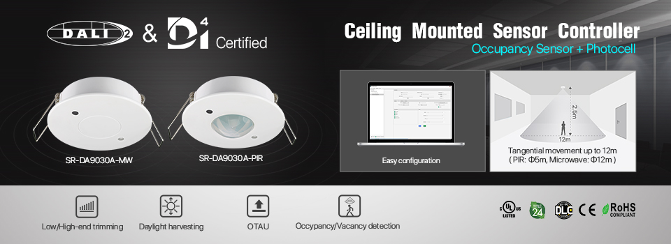 DALI-2 and D4i Certified Sensors