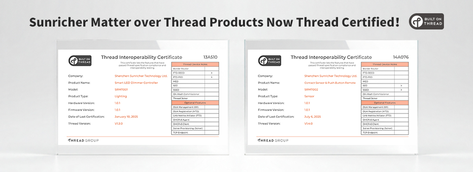 Thread certificate